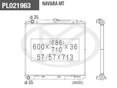 NPS N156N98: Radiateur du moteur