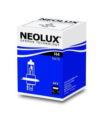 NEOLUX® N475: Hõõgpirn, Kaugtuli 24V, 75/70W, H4