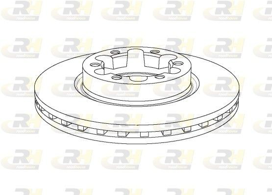ROADHOUSE NSX1145.20: Piduriketas Esisild, Ø: 290mm, õhutusega, Ø: 290mm