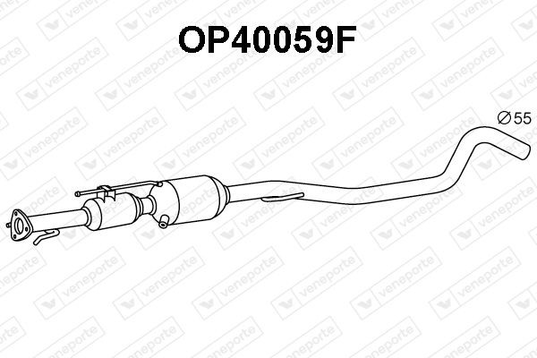 VENEPORTE OP40059F: Tahmafilter koos osadega