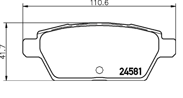 BREMBO P 49 051: Piduriklotsid PRIME LINE ilma lisavarustuseta, koos kokkusurumisvastase plekiga