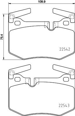 BREMBO P 83 164: Plăcuțe de frână PRIME LINE fara accesorii, cu greutati de echilibrare, cu tabla anti scartait