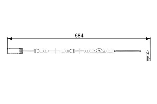 BOSCH 1 987 473 020: Jarrupalan kulumisenilmaisin