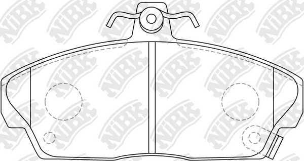 NiBK PN8103: Piduriklotsid Esisild