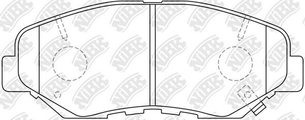 NiBK PN8485: Piduriklotsid Esisild