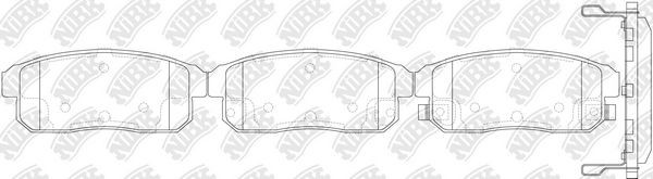 NiBK PN9800: Piduriklotsid Tagasild