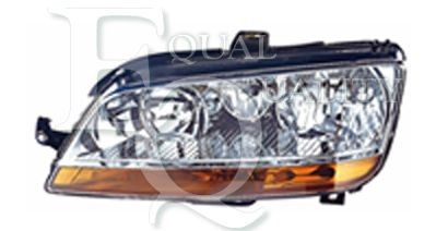EQUAL QUALITY PP0729S: Projecteur principal gauche, H7/H1/H1, avec commande pour correcteur de site projecteur