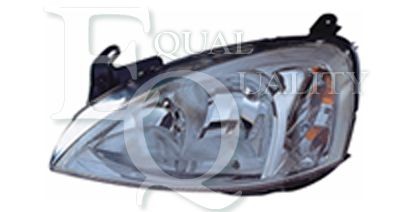 EQUAL QUALITY PP0764D: Koplamp rechts, H7/H7, Knipperlamp kleur: Transparant, Met regelmotor voor LWR
