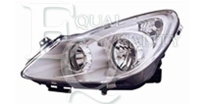 EQUAL QUALITY PP0961S: Far stanga, H7/H1, Culoare semnalizator: transparent