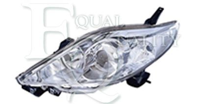 EQUAL QUALITY PP1047D: Far dreapta, H7, HB4, Culoare semnalizator: transparent