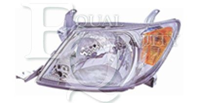 EQUAL QUALITY PP1051S: Koplamp Links, H4