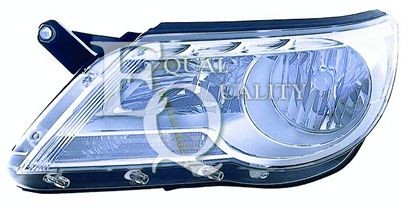 EQUAL QUALITY PP1092S: Priekinis žibintas kairė, PY21W, H7/H7, W5W