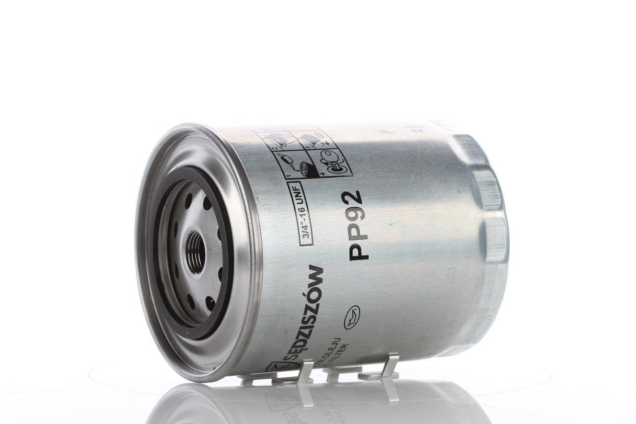 PZL Filters PP92: Eļļas filtrs ar atgriezējvārstu