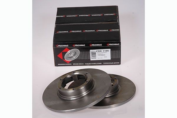 PROTECHNIC PRD1186: Disc de frână Ř: 228mm, plin, Ř: 228mm, lacuit