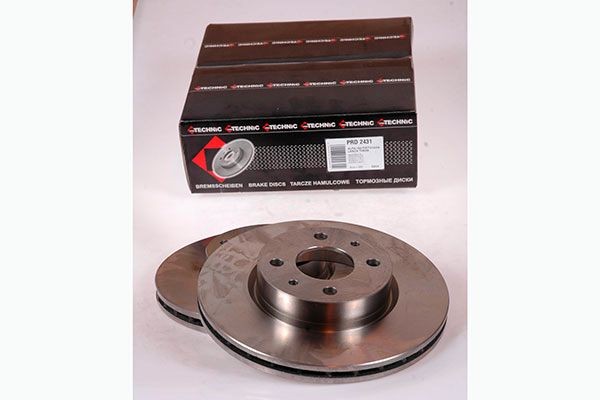 PROTECHNIC PRD2431: Piduriketas Ø: 257mm, sisemine õhutus, Ø: 257mm, koos kruvidega