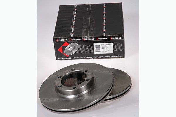 PROTECHNIC PRD2480: Disc de frână Ř: 255mm, ventilat interior, Ř: 255mm