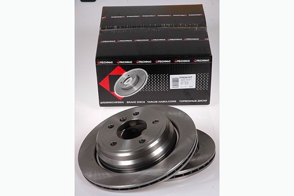 PROTECHNIC PRD6107: Disque de frein Ø: 298mm, ventilé de l'intérieur, Ø: 298mm, peint, avec vis/boulons