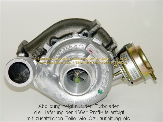 SCHLÜTTER TURBOLADER PRO-02060: Turbod koos paigaldus-/kinnitusmaterjaliga, õli juurdevoolu torustikuga, proturbo concept ® - KIT with ADVANCED GUARANTEE