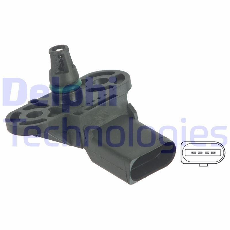 DELPHI PS10123: Érzékelő, szívócső nyomás