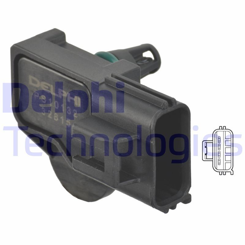 DELPHI PS10132: Sensor, sugerørstryk
