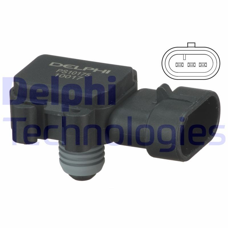 DELPHI PS10175: Andur, kompressorirõhk