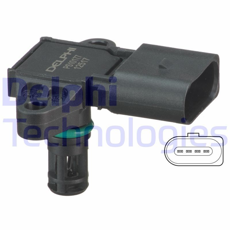 DELPHI PS10177: Sensor, sugerørstryk