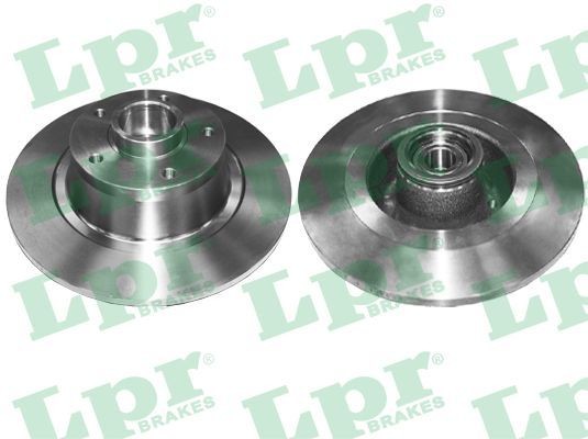 LPR R1077PCA: Stabdžių diskas LPR HUB BRAKE DISC LINE Ø: 290mm, visiškai, Ø: 290mm, su priedais, su ABS jutiklio žiedu, su rato guolio komplektu