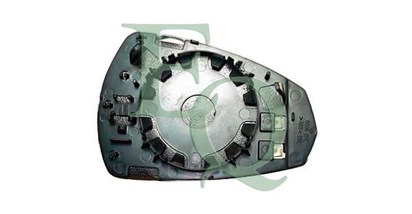 EQUAL QUALITY RD01285: Sticla oglinda, oglinda retrovizoare exterioara dreapta