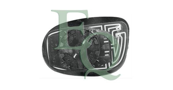 EQUAL QUALITY RD01936: Vetro specchio, specchio esterno Dx