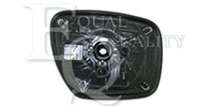 EQUAL QUALITY RD02349: Spoguļstikls, Ārējais atpakaļskata spogulis pa labi, ar kronšteinu
