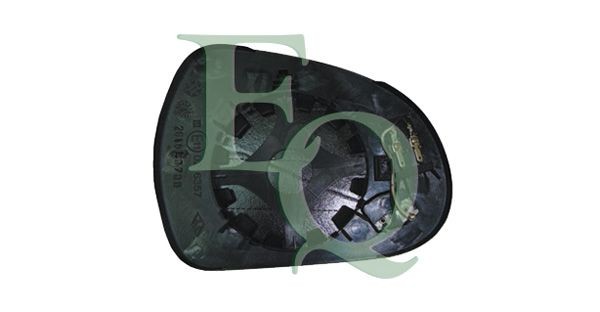 EQUAL QUALITY RD02761: Vetro specchio, specchio esterno Dx, con supporto