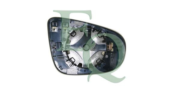 EQUAL QUALITY RD02804: Cristal de espejo, retrovisor exterior derecha, con soporte