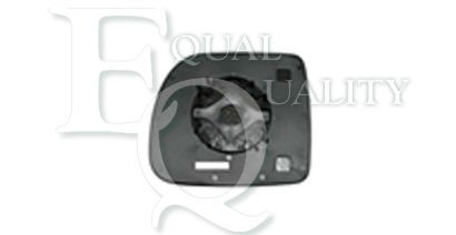 EQUAL QUALITY RS00873: Peegliklaas, Välispeegel vasakul