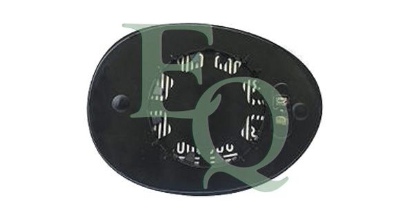 EQUAL QUALITY RS01847: Backspegelglas Vänster