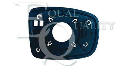 EQUAL QUALITY RS03288: Peegliklaas, Välispeegel vasakul