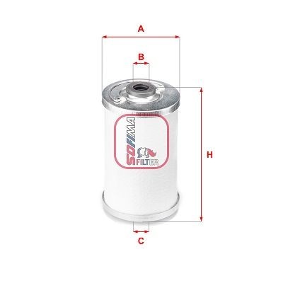 SOFIMA S 0101 N: Kütusefilter