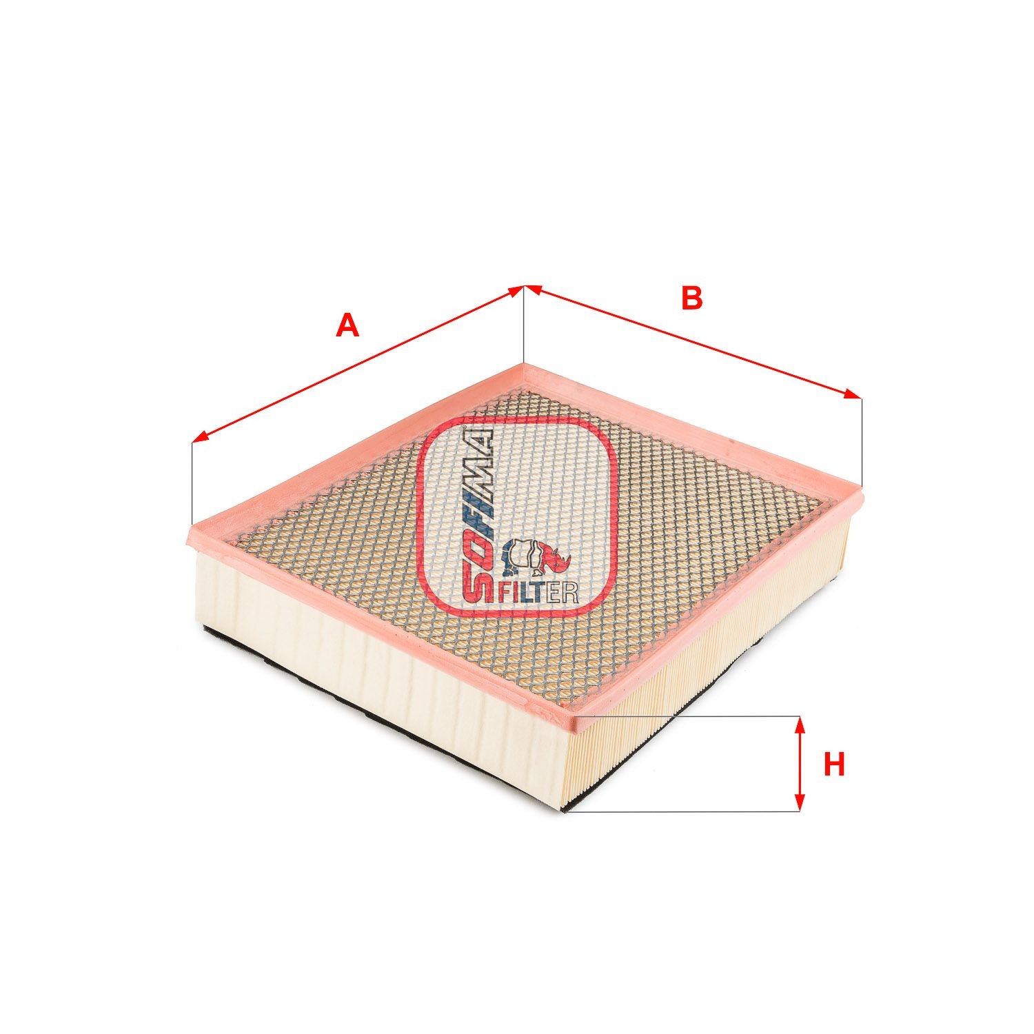 SOFIMA S 3512 A: Gaisa filtrs