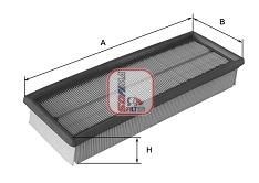 SOFIMA S 3548 A: Filtru aer