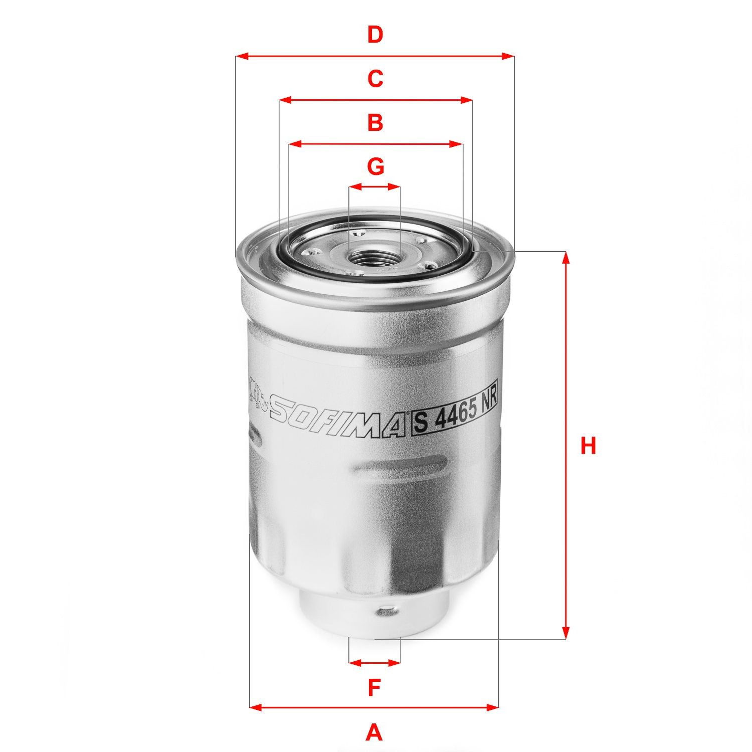 SOFIMA S 4465 NR: Kütusefilter