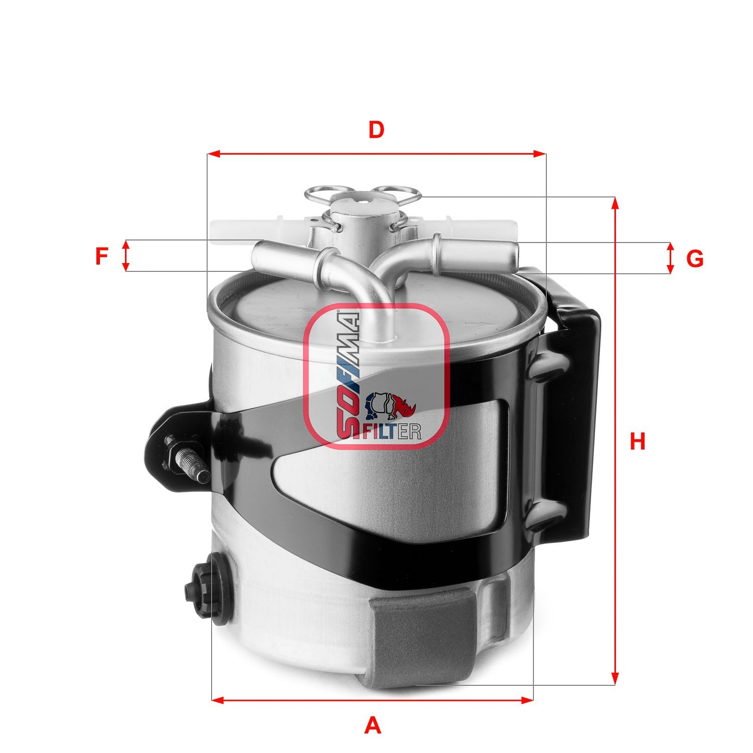 SOFIMA S 5430 GC: Filtro carburante