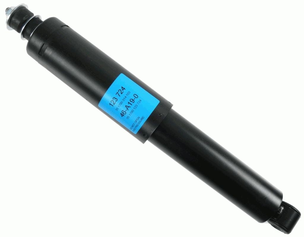 SACHS 123 724: Amortisseur Pression de gaz, Amortisseur télescopique