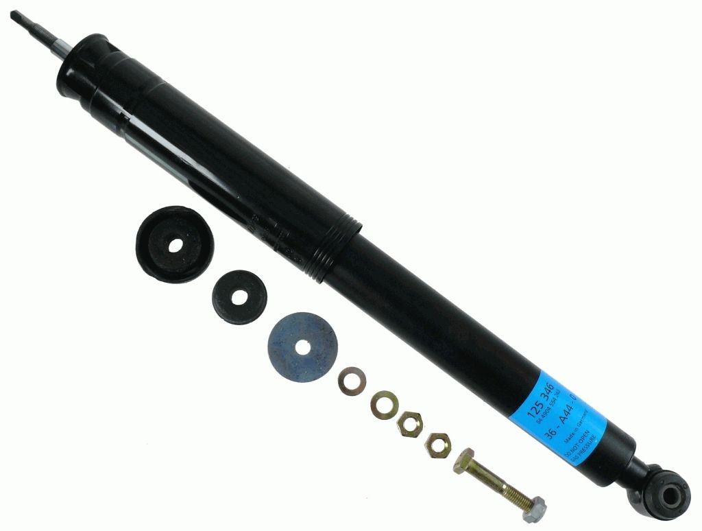 SACHS 125 346: Ammortizzatore A pressione del gas, Ammortizzatore telescopico