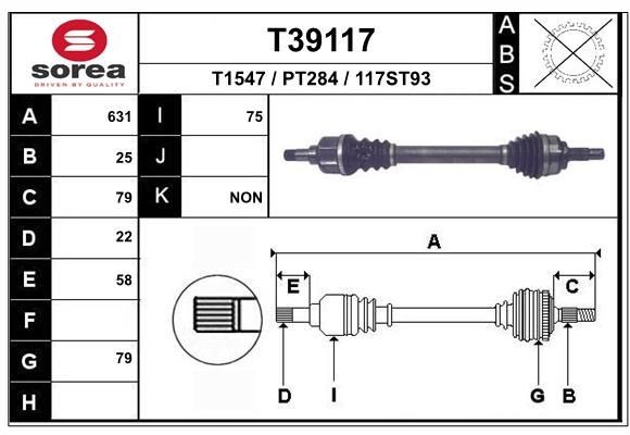 EAI T39117: Planetara 631mm