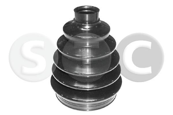STC T401155: Jeu de joint-soufflet, arbre de commande côté roue, des deux côtés de l'essieu avant, Caoutchouc