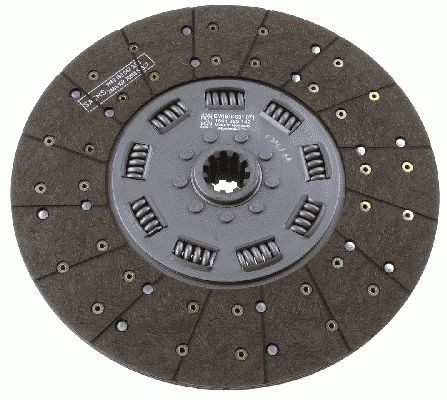 SACHS 1878 001 071: Disque d'embrayage