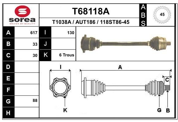 EAI T68118A: Planetara 617mm