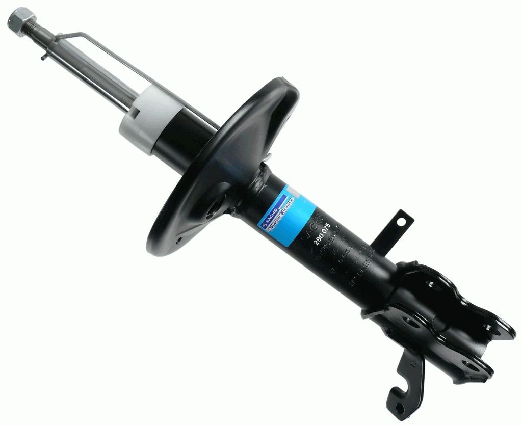 SACHS 290 075: Amort esisild vasakul, Gaasirõhk, Vedruamort