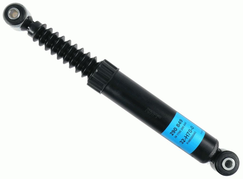SACHS 290 849: Amortisseur Pression d'huile, Amortisseur télescopique