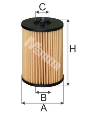 MFILTER TE 4013: Alyvos filtras