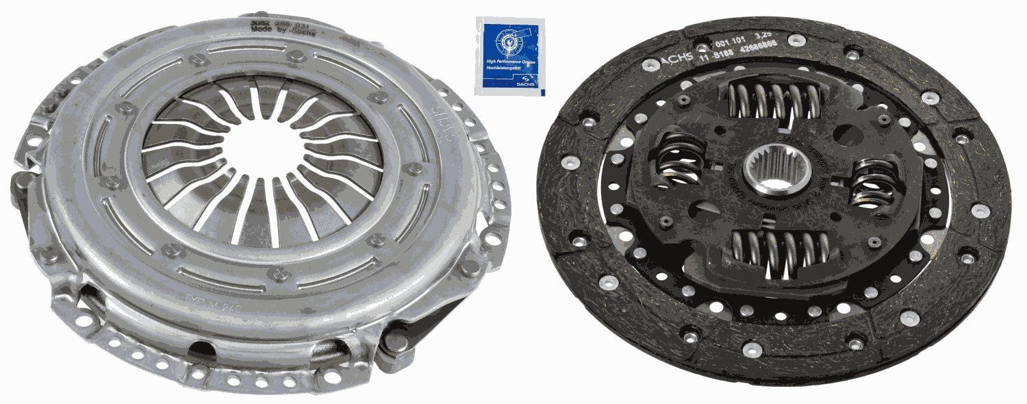 SACHS 3000 842 701: Kit ambreiaj fara rulment presiune